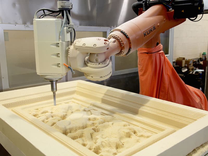 Milling Robot 1 robot điêu khắc
