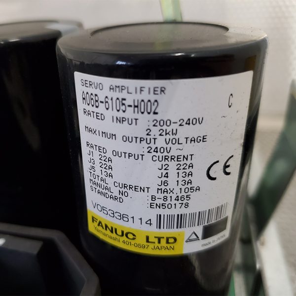 Fanuc Servo Amplifier A06B-6105-H002 - Image 2