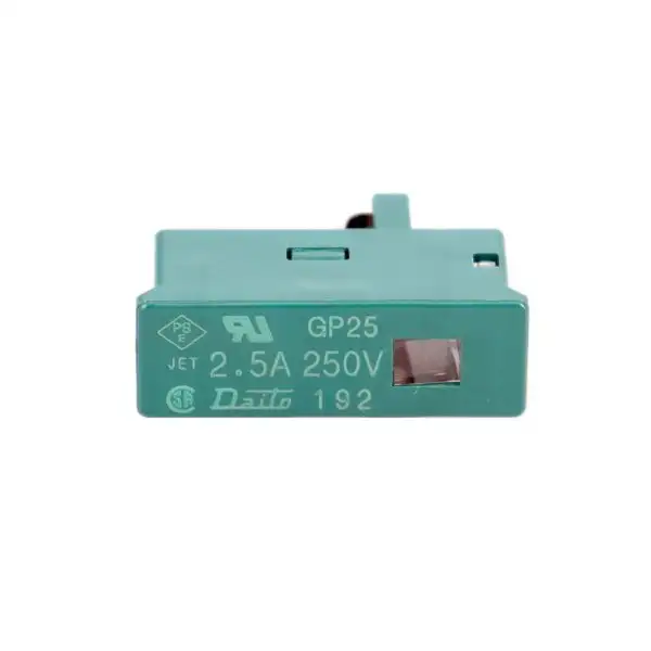 Brake fuse for AC cooling fan GP25 2.5A 250V Daito