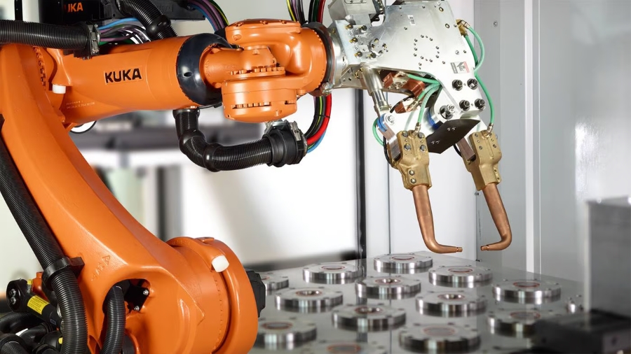 Robot Hàn Công Nghiệp Tự Động - Giải pháp đổi mới cho doanh nghiệp sản xuất 5 Robot hàn điện trở