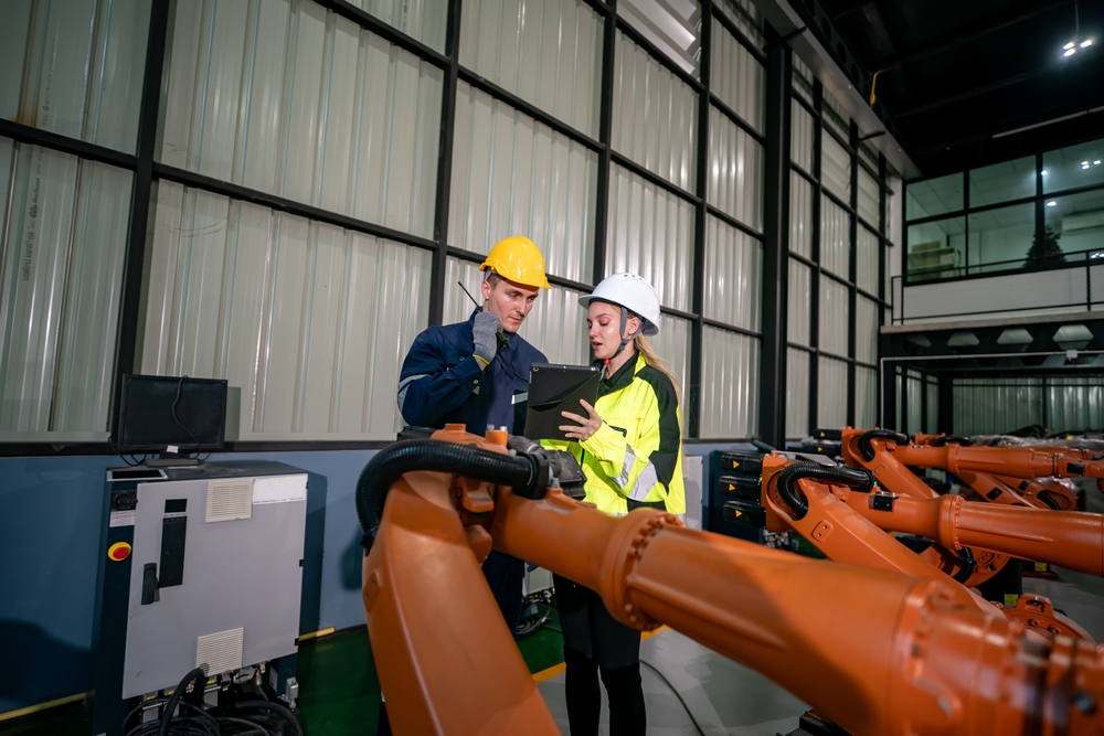 Quy trình vận hành cánh tay robot công nghiệp