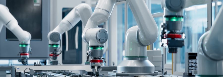 Robot lắp ráp linh kiện điện tử: Nâng tầm công nghệ 4.0