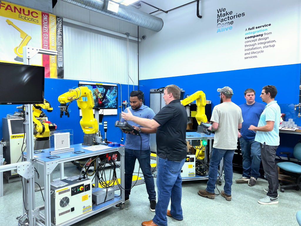 Khóa học training và đào tạo robot công nghiệp 3 Khóa học training và đào tạo robot công nghiệp