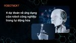 4 Dự đoán về ứng dụng của robot công nghiệp trong tự động hóa