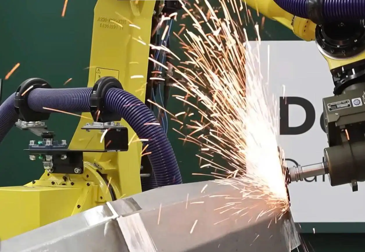 Tăng năng suất và an toàn khi ứng dụng robot mài tự động vào dây chuyền