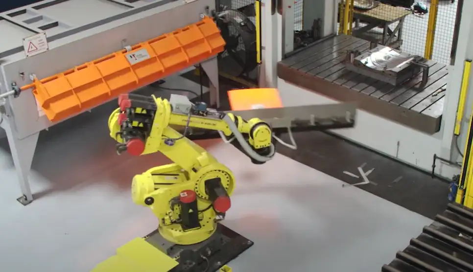 Vì sao nên tích hợp robot vào quy trình dập kim loại
