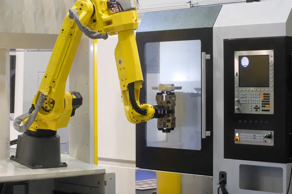 Giải pháp cho hệ robot cấp phôi máy CNC toàn diện – Tự động hóa cùng Robotnext
