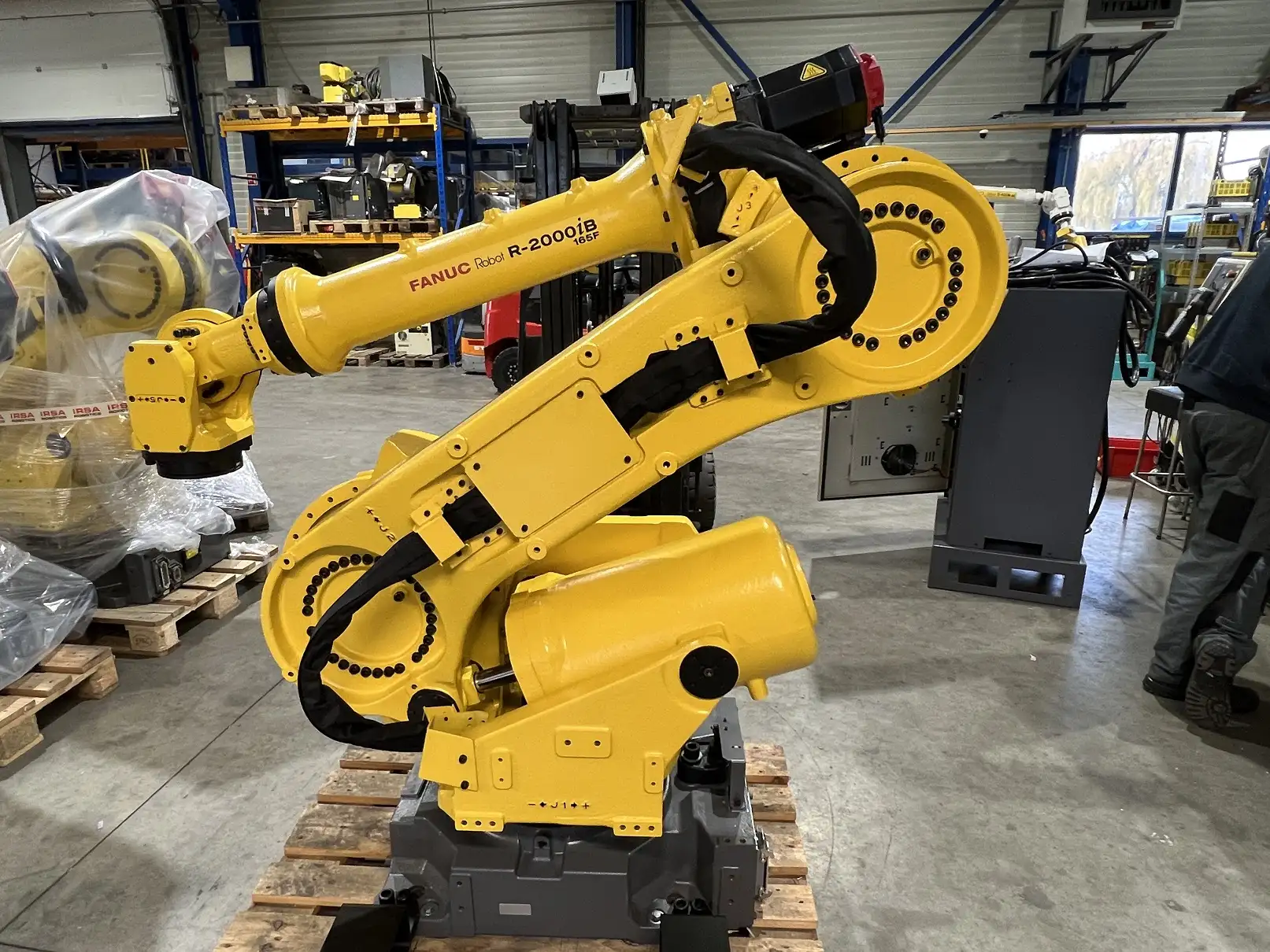 Hình ảnh robot sau khi được tân trang